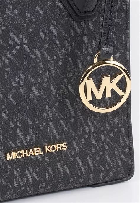 Buy Michael Kors Mercer Extra Small Logo And Leather Crossbody Bag