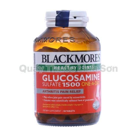 Blackmores Glucosamin Sulfate 1500 One A Day chai 90 viên