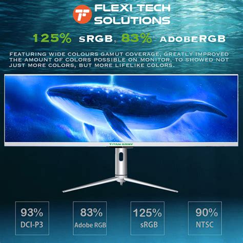 TITAN ARMY 43 Inch Flat 120hz 1ms IPS 32 9 Gaming Monitor P43UG DFHD