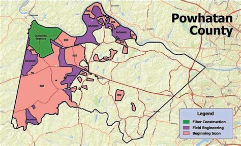 Powhatan Map