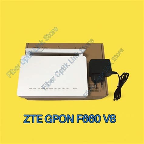 Promo Modem Gpon Zte F660 V8 Jakarta Utara Fiber Optik Link Store