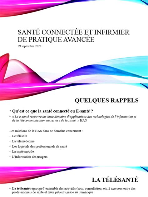 Td Santé Connectée Pdf Allaitement Professionnel De La Santé