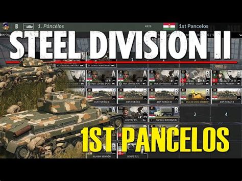 First Look At The St Pancelos Steel Division Battlegroup Preview