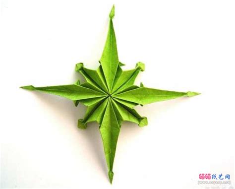 明亮的星星手工折纸教程饰品折纸折纸教程（一） 晒宝手工（晒晒纸艺网）