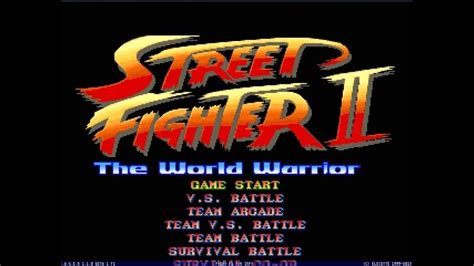 Street Fighter Ii Deluxe Mugen Youtube