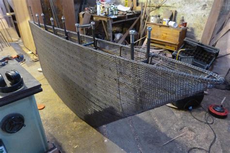 Building a 34' junk schooner: Keel Cast