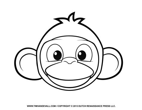 Cartoon Mask Templates Clipart Best