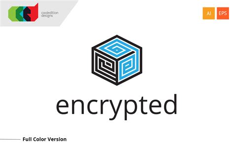 Encrypted Logo Template Logo Templates On Creative Market