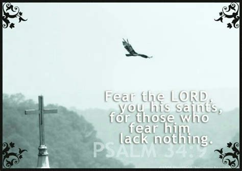 Downsize Your Fears To One You Wont Regret It Psalms 349 O Fear