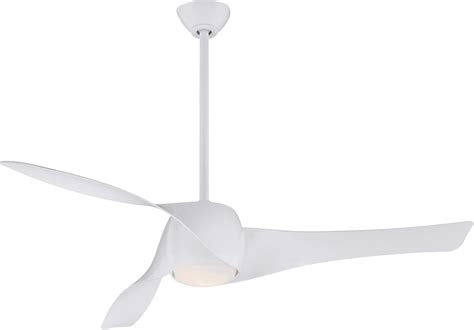 Minka Aire F803dl Wh Artemis Modern White 58 Home Ceiling Fan Mka F803dl Wh