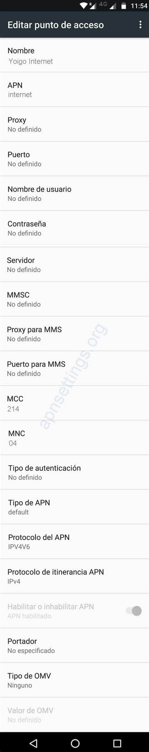 C Mo Configurar El Apn De Yoigo Gu A R Pida Y F Cil
