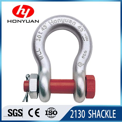 Drop Forged High Tensile Screw Pin Safety G G Anchor Shackles