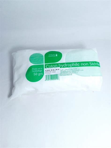 Coton Hydrophile Non Sterile