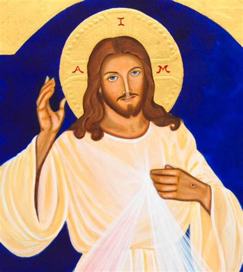 Divine Mercy Icon Ready To Frame Print Catholic Art 8x10 Etsy