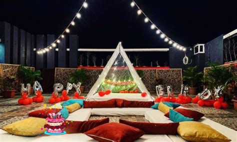 Terrace Birthday Decoration Ideas To Create A Birthday Wonderland Arc