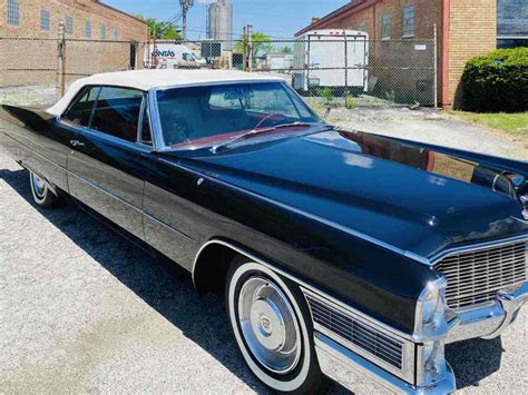 1965 Cadillac coupe deville Convertible Black RWD Automatic - Classic ...