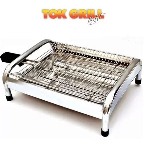 Churrasqueira Elétrica Portátil 220v Camping Tok Grill MercadoLivre