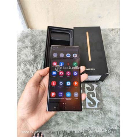 HP Samsung Note 20 Ultra 8 256GB Mystic Bronze SEIN Fullset Mulus