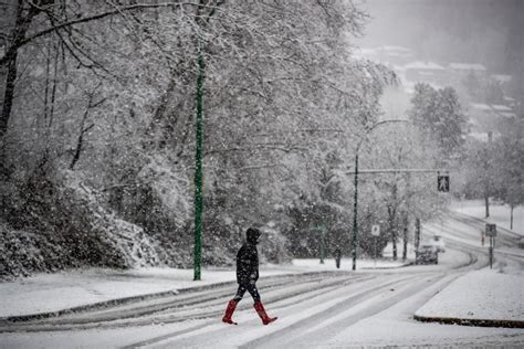 Thousands still without power after winter arrives in B.C. with a ...