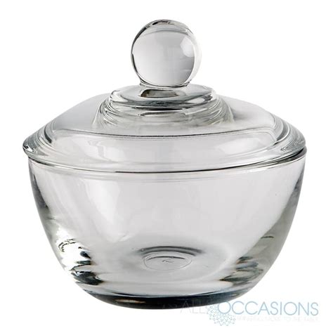 Sugar Bowl Smooth Glass All Occasions Party Rental