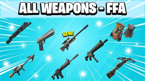 Og All Weapons Ffa By Tog Fortnite Creative Map