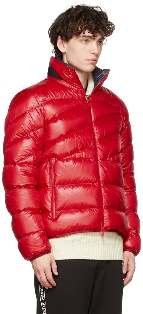 Moncler Red Nylon Hanin Jacket Moncler