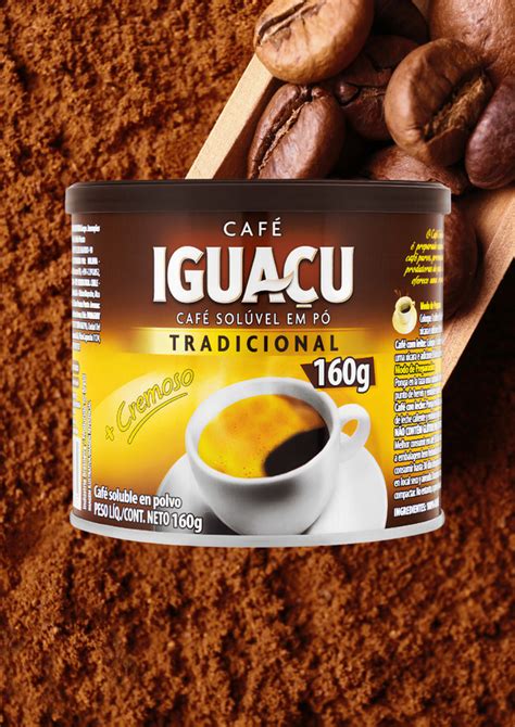 Café Solúvel em Pó Tradicional em Lata 160g Iguaçu Casa Bueno