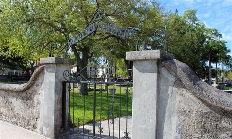 Huguenot Cemetery Visit St Augustine