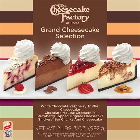 The Cheesecake Factory Grand Cheesecake Selection Shop Desserts