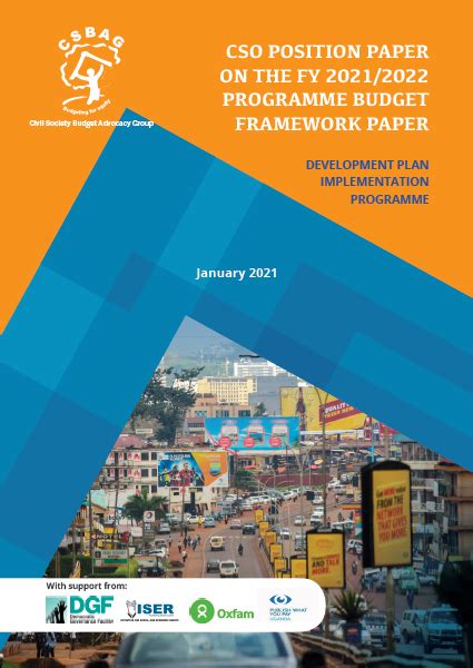 Cso Position Paper On The Fy Programme Budget Framework Paper