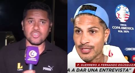 Periodista De Latina Explica Qu Pas Con Paolo Guerrero Es Un Tema