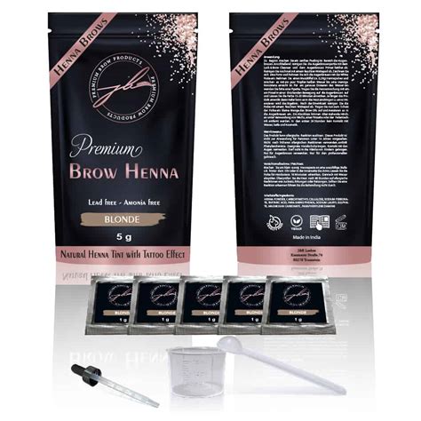 Henna Brow Farbe Kaufen Jandb Lashes