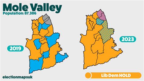 Election Maps Uk On Twitter Mole Valley Result Le Ldm