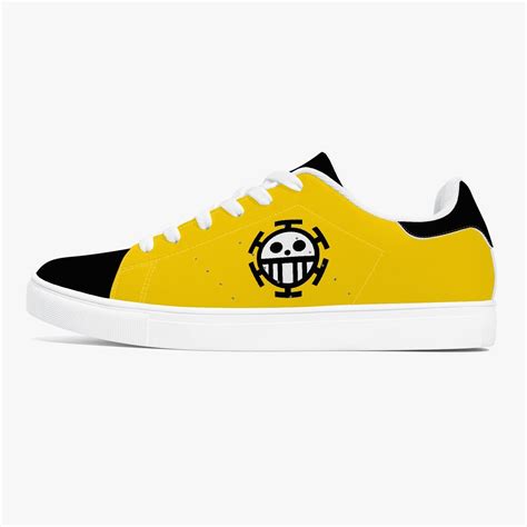 Trafalgar Law One Piece Leather Smith Shoes Animebape