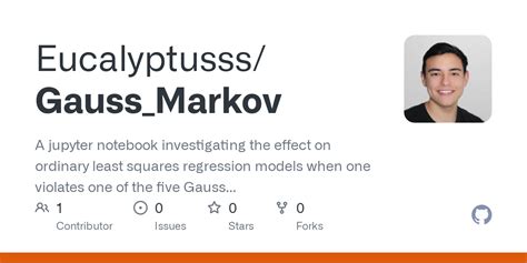 GitHub - Eucalyptusss/Gauss_Markov: A jupyter notebook investigating the effect on ordinary ...