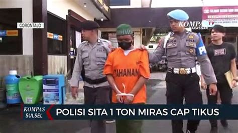 Polisi Sita Ton Miras Cap Tikus Video Dailymotion