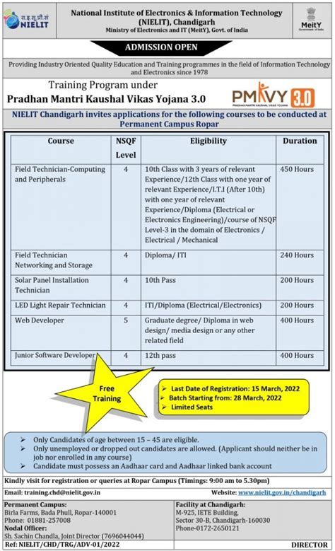 Doeacc B Level Government Of India National Institute Of