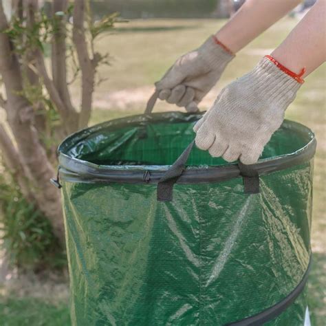 Sac à déchets de jardin Forme pop up Contenance 90 Litres