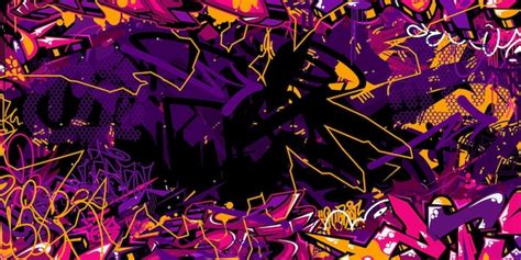 Premium Vector Abstract Hip Hop Street Art Graffiti Style Urban