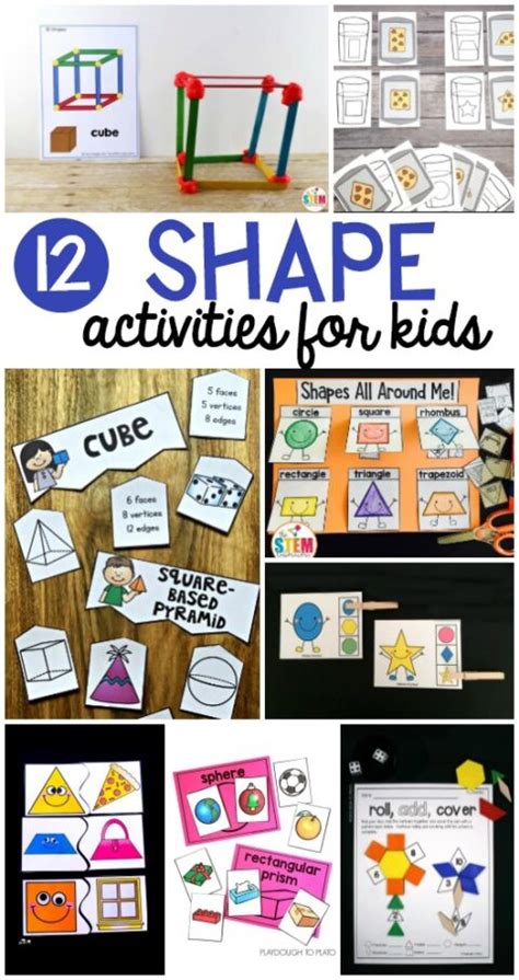 12 Shape Games for Kids - The Stem Laboratory