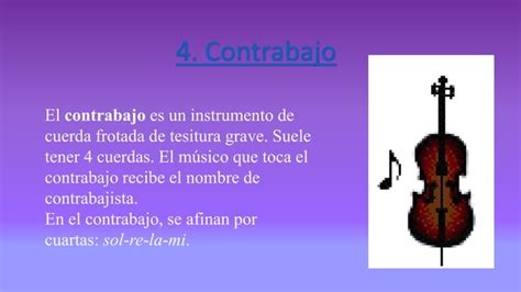 Instrumentos De Cuerda Frotada Ppt