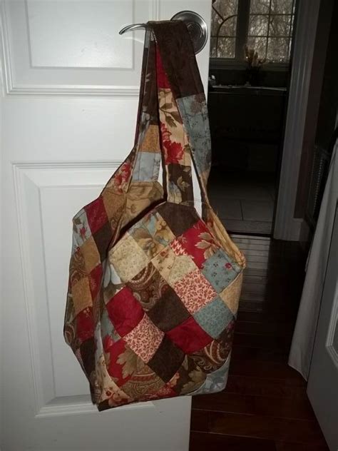 Midi Bag By Quiltsmart In Double Chocolate By Moda Bag Pattern Bags