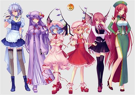 Remilia Scarlet Scarlet Devil Mansion Remilia Izayoi Sakuya