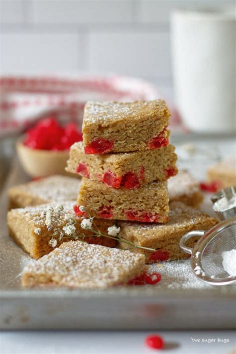 Red Hot Cinnamon Cookie Bars Recipe Two Sugar Bugs