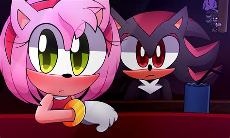 Amy And Shadow By Heartsthekitteh On Deviantart