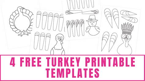 Printable Turkey Template