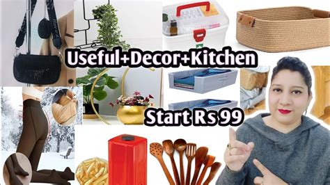 10 Meesho Kitchen Decor N Useful Products HaulMeesho Haul YouTube