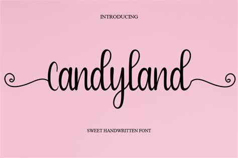 Candyland Font Free Download - FreeFontDL