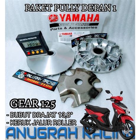 Jual UPGRADE CVT KIRIAN PAKET PULLY DEPAN CUSTOM 13 8 YAMAHA GEAR 125