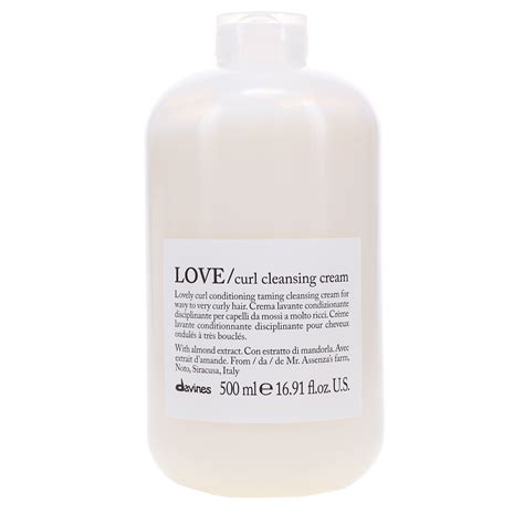 Davines LOVE Curl Cleansing Cream 16 9 Oz Authentic For Hair